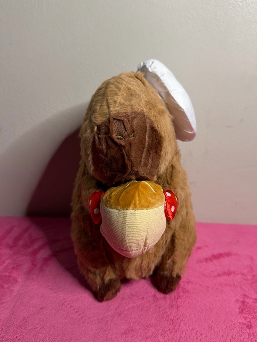 Capybara Plush Brown with Colorful